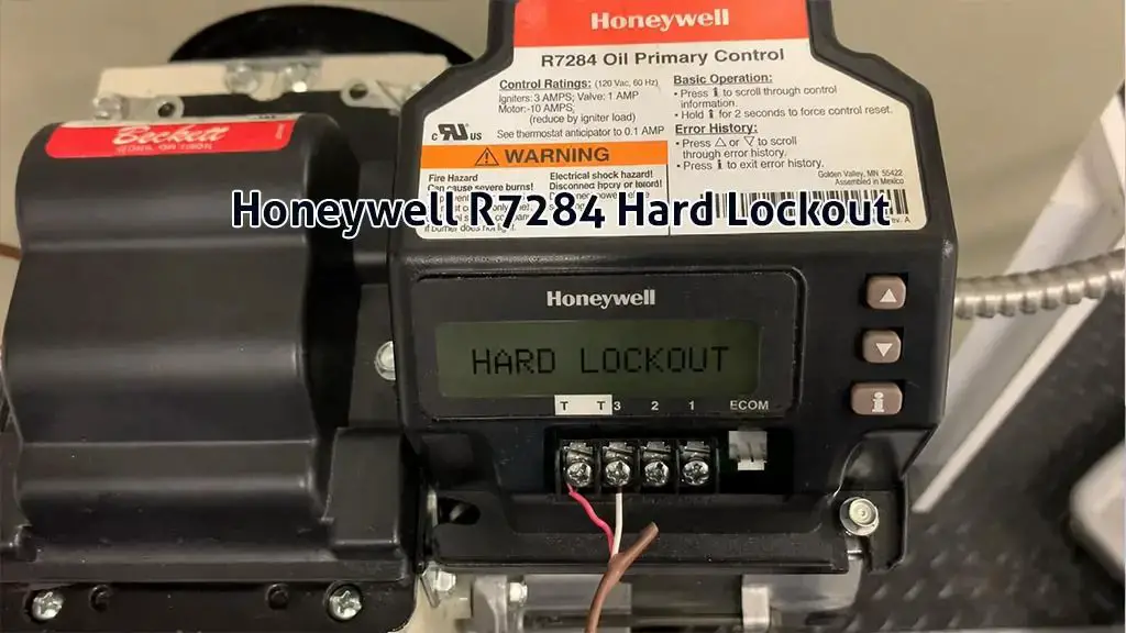honeywell R7284 hard lockout