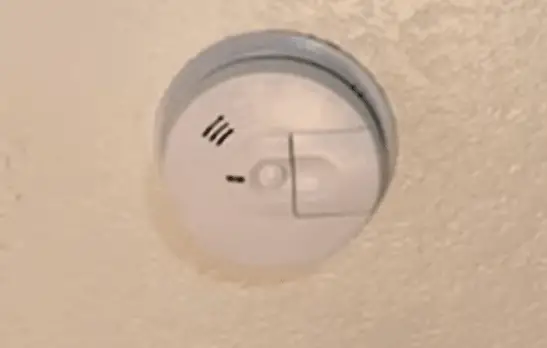smoke alarm goes off when heater turns on