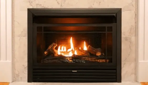 gas fireplace flame too low