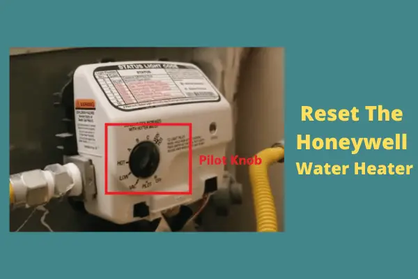 reset the honeywell water heater