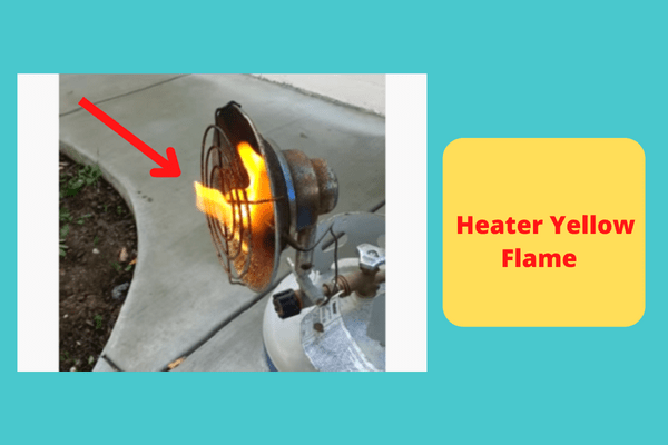 mr heater yellow flame 