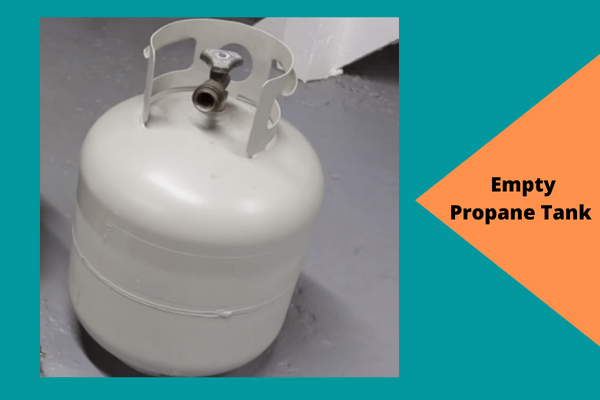 empty propane tank 