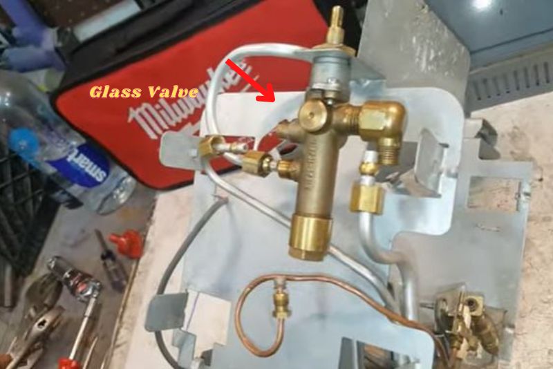 faulty glass valve