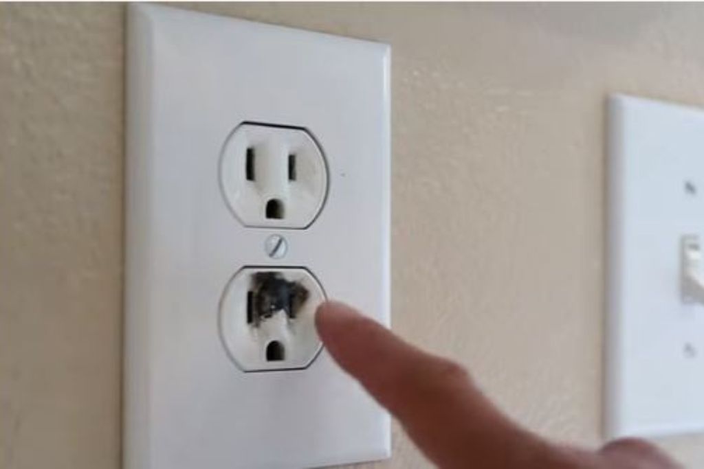faulty power outlet