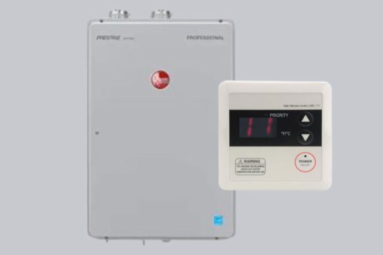 Rheem Tankless Water Heater Code 11 [Why + How To Fix] HeaterFixLab
