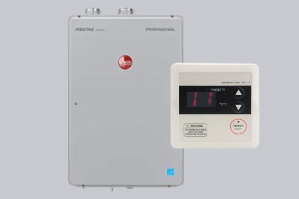 rheem tankless water heater code 11