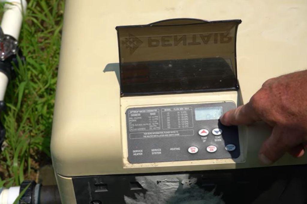 confused error codes of pentair heater
