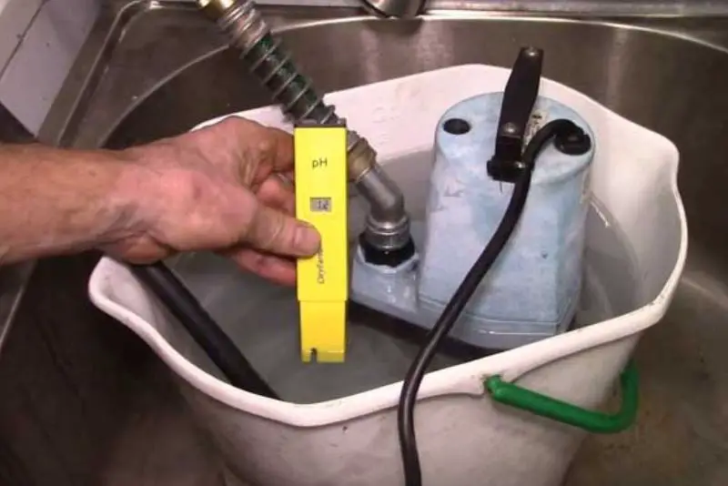 tools for descaling the water heater