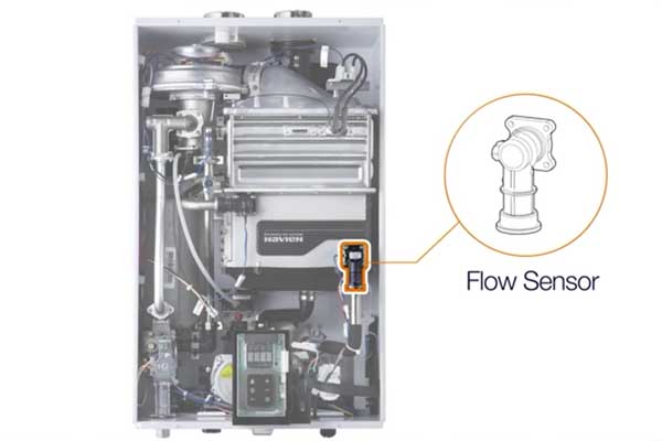navien tankless water heater dirty flow sensor