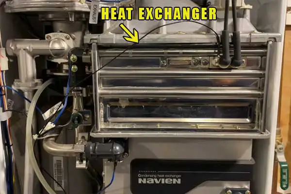 navien tankless water heater heat exchanger