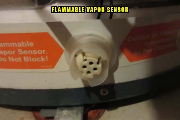  locked out flammable vapor sensor 