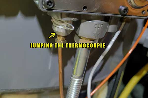 jumping the thermocouple