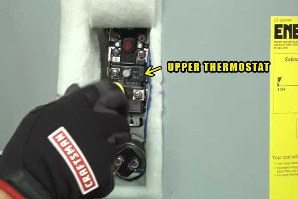 defective upper thermostat