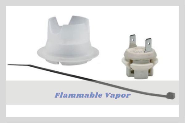 Rheem water heater flammable vapor