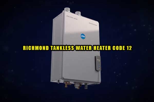 richmond tankless water heater code