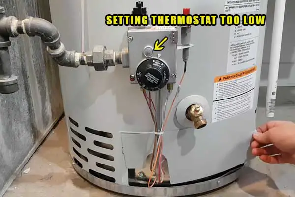 setting the thermostat too low