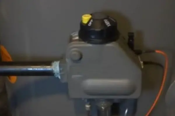 rheem water heater lousy gas valve