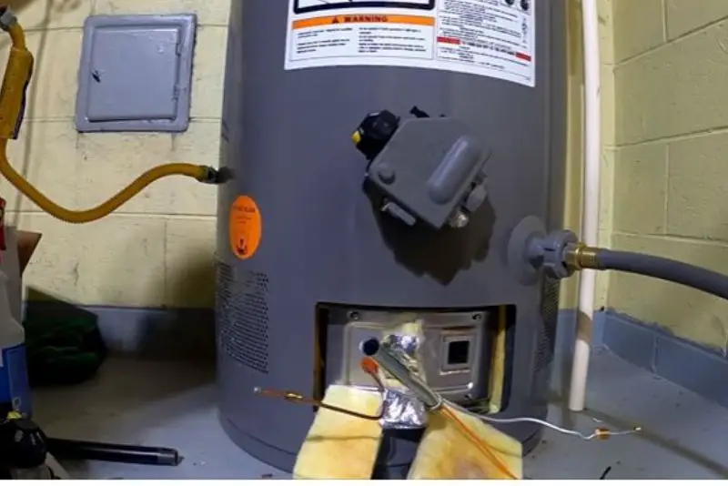 rheem water heater defective gas valve