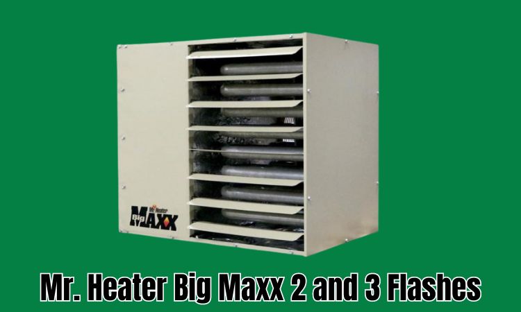mr heater big maxx 2 and 3 flashes