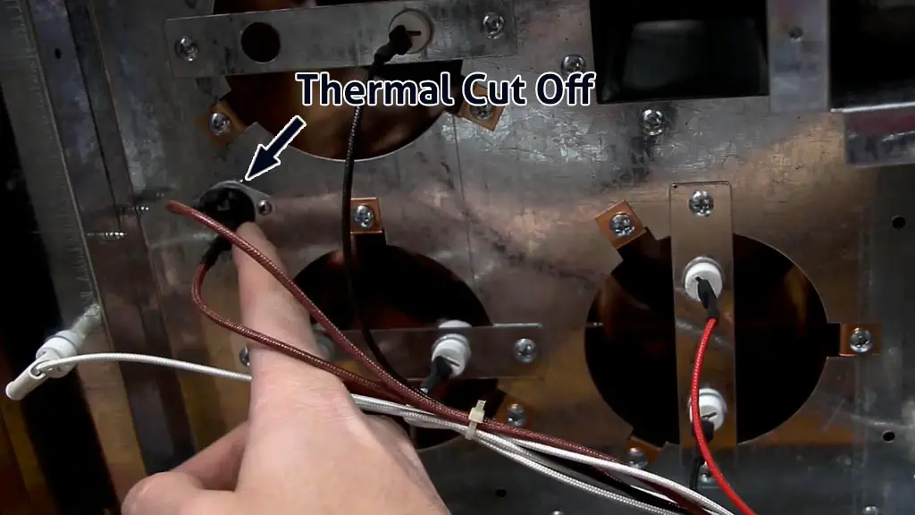 thermal cutoff of comfort zone heater