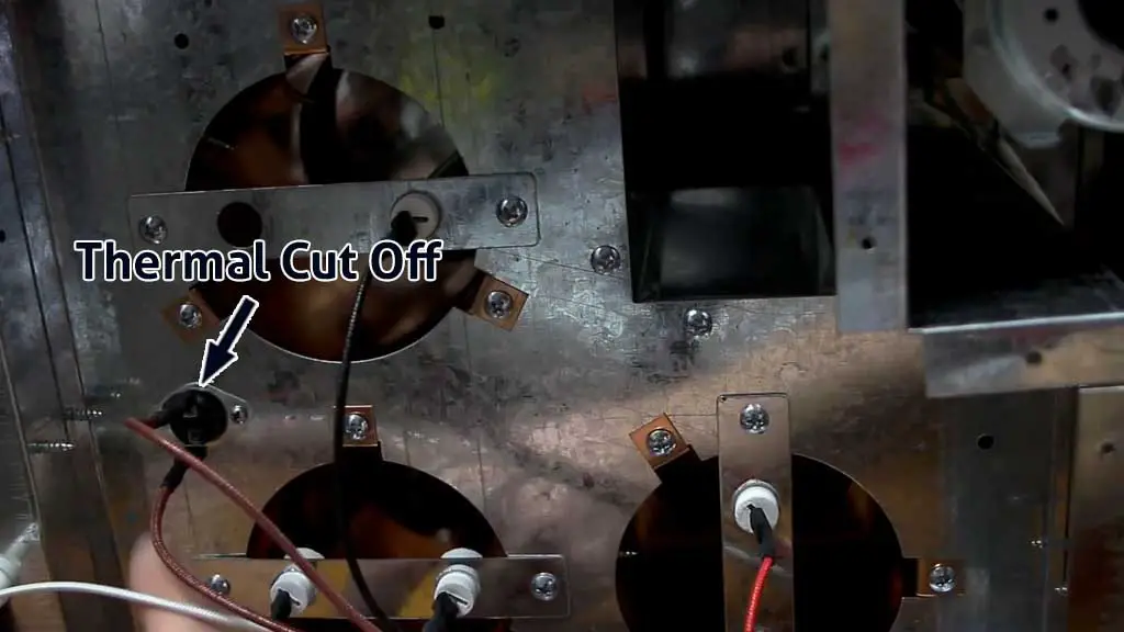 thermal cut-off of comfort zone heater