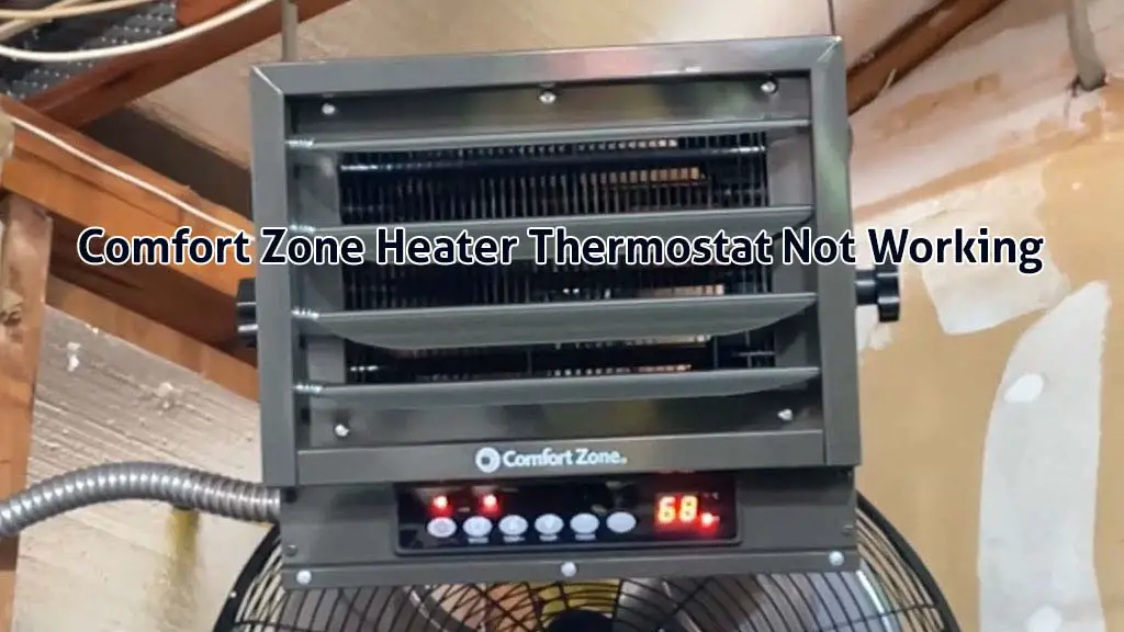 Comfort Zone Heaters Thermostat Not Working? Here’s How I Solved It