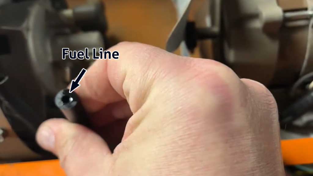 fuel line in dyna glo kerosene heater