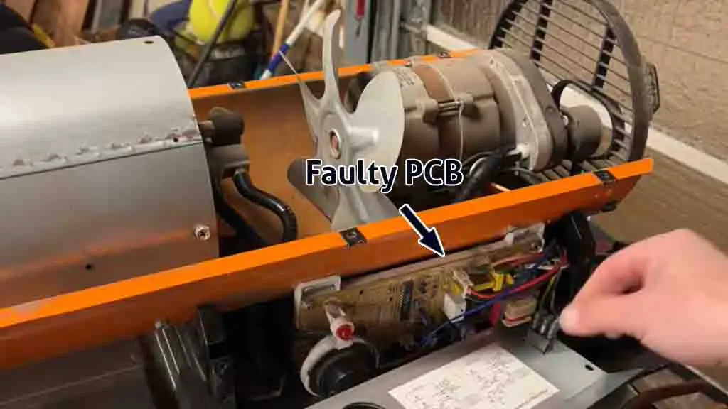 faulty PCB in dyna glo kerosene heater