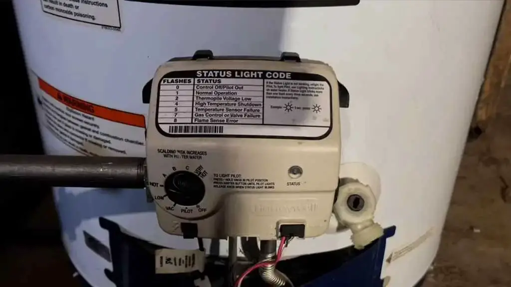 honeywell water heater high temperature shutdown
