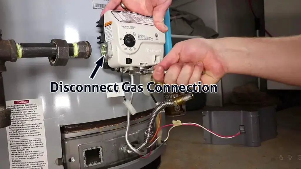 disconnect all wires in honeywell water heater 