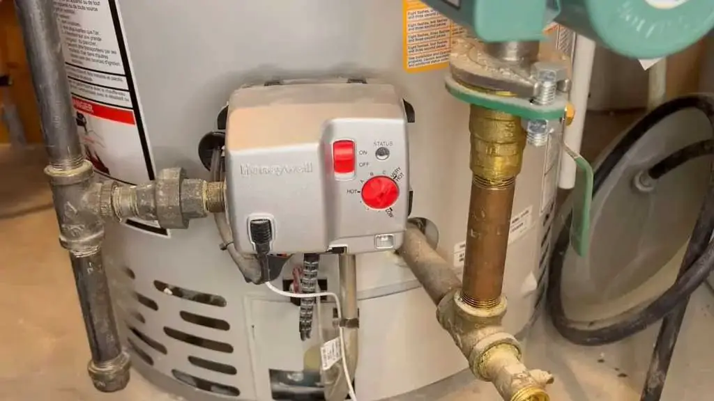 power cycle & dial rotation reset in honeywell water heater 