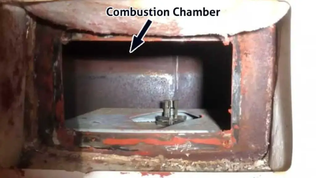combustion chamber of rheem water heater